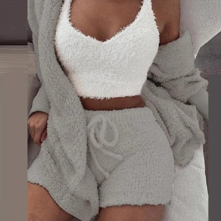 COSY KNIT SET (3PIECES)