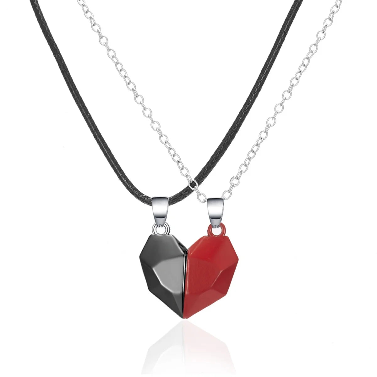 Magnetic Heart Necklaces