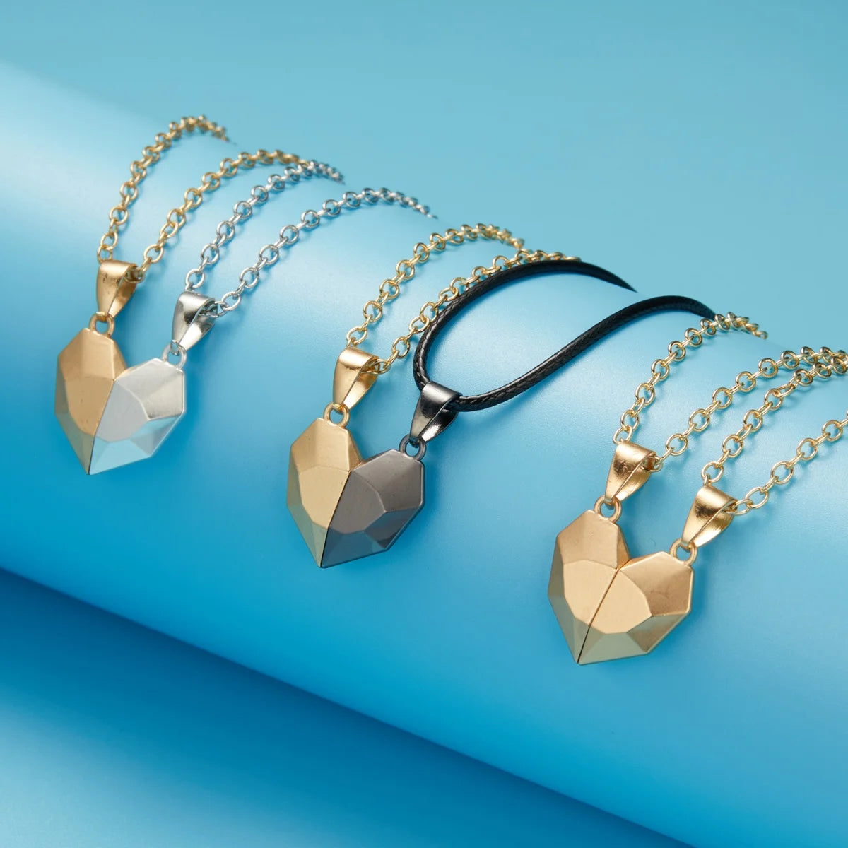 Magnetic Heart Necklaces