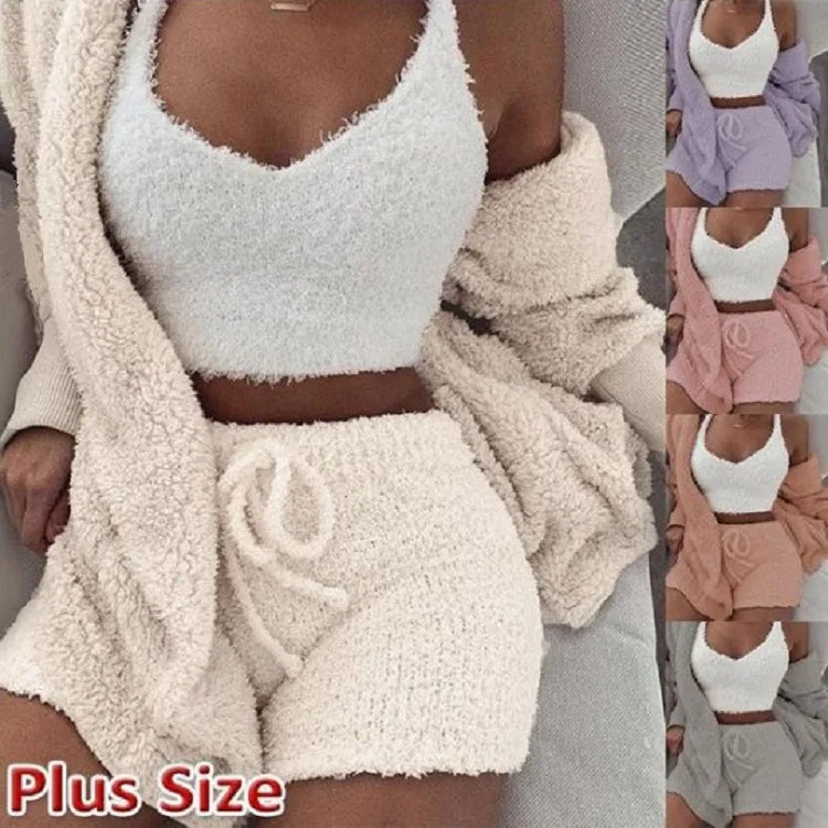 COSY KNIT SET (3PIECES)
