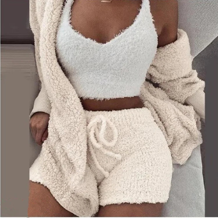 COSY KNIT SET (3PIECES)