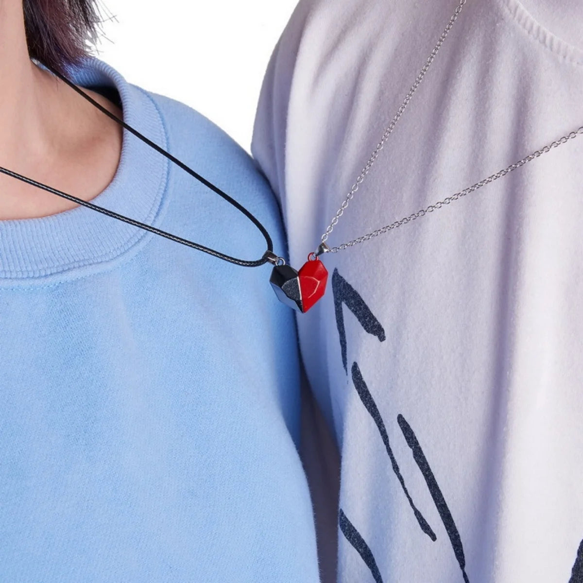 Magnetic Heart Necklaces