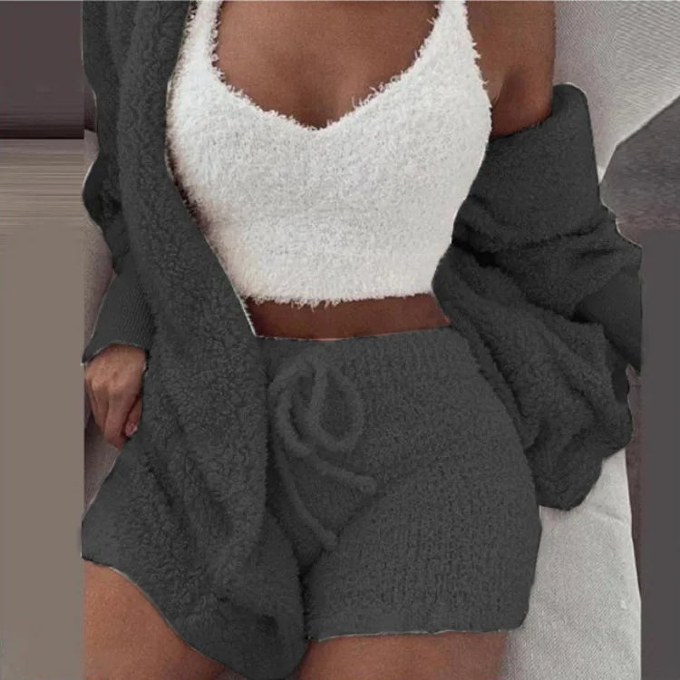 COSY KNIT SET (3PIECES)